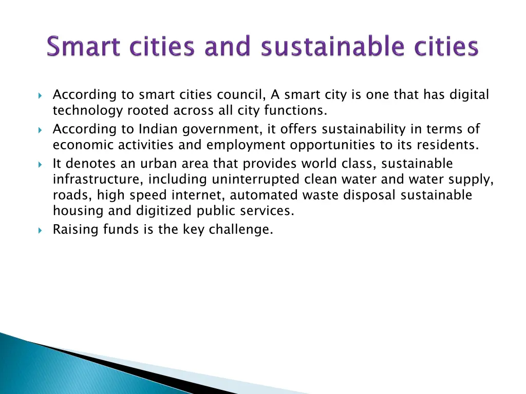 according to smart cities council a smart city