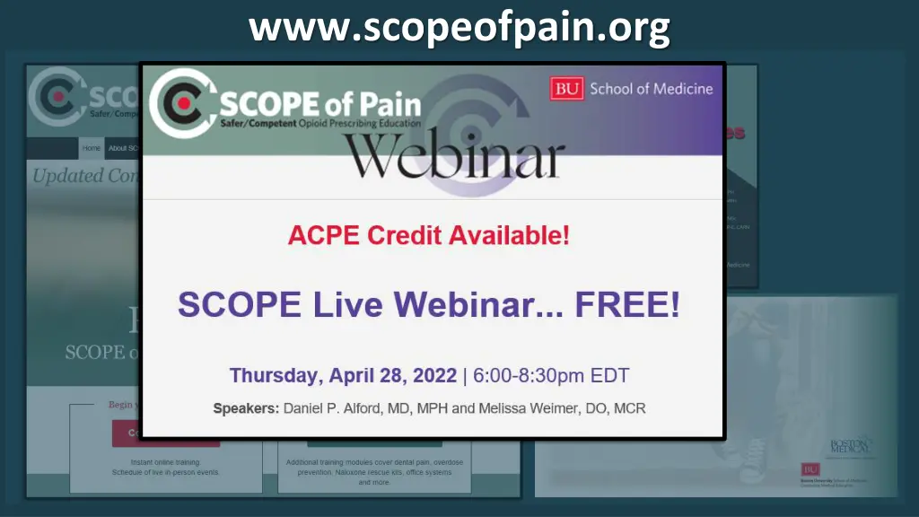 www scopeofpain org