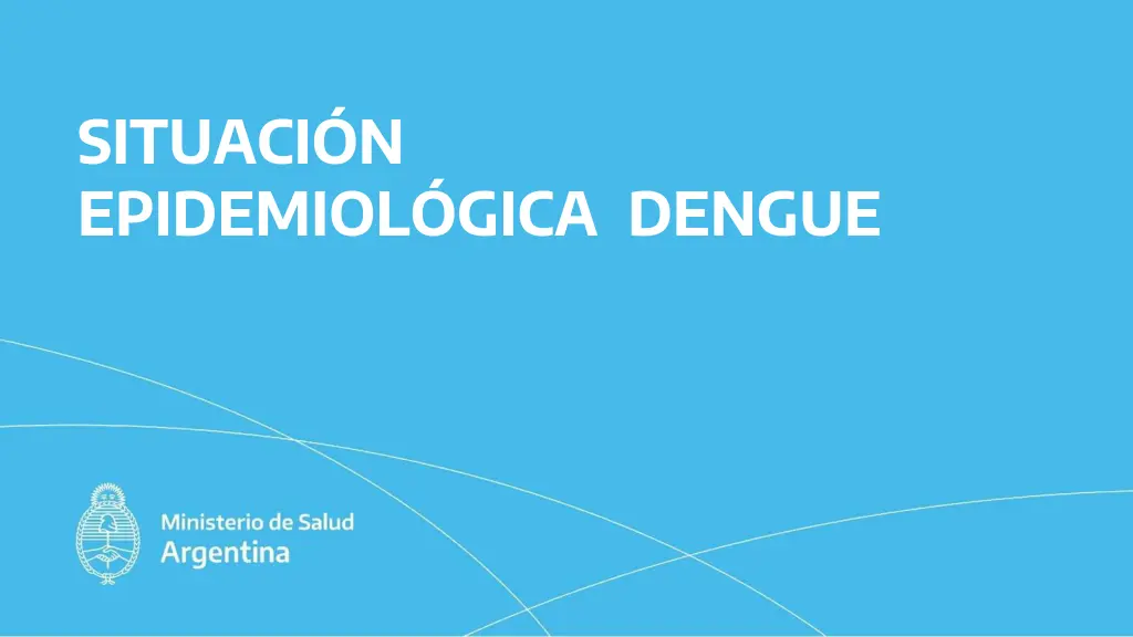 situaci n epidemiol gica dengue 1