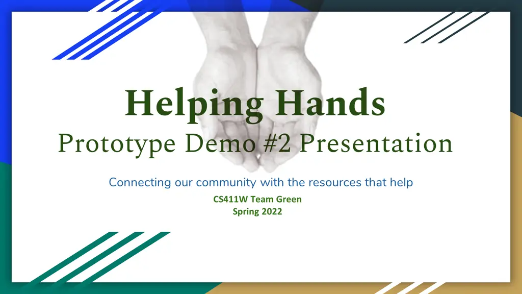 helping hands prototype demo 2 presentation