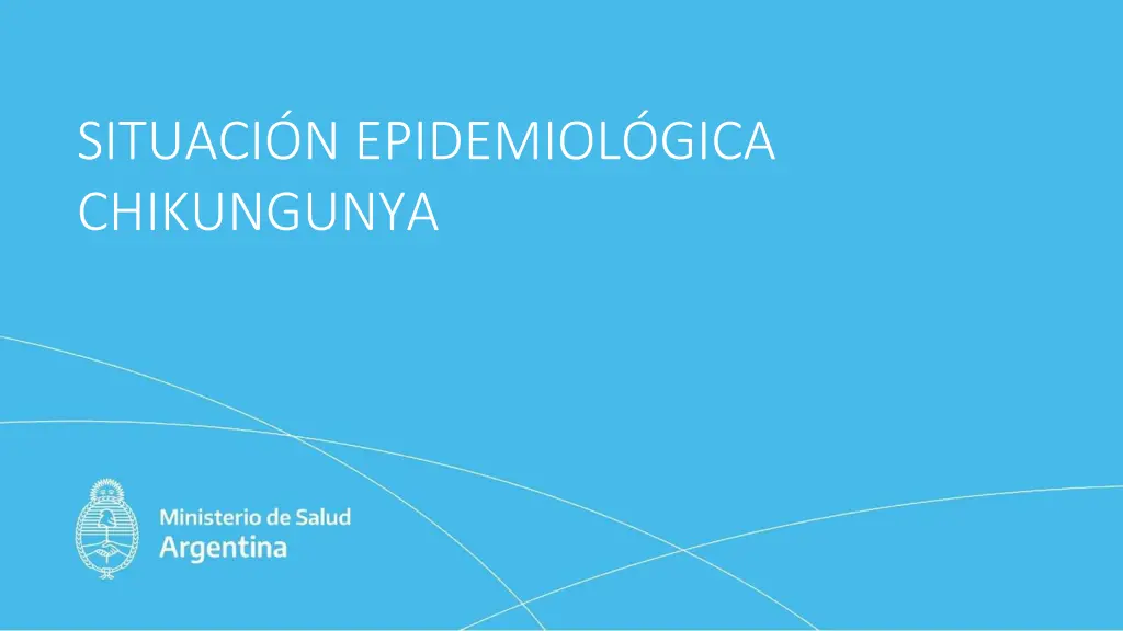 situaci n epidemiol gica chikungunya