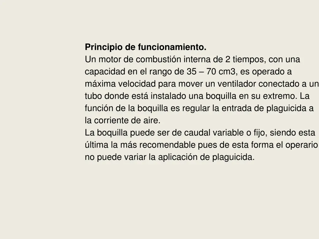 principio de funcionamiento un motor de combusti