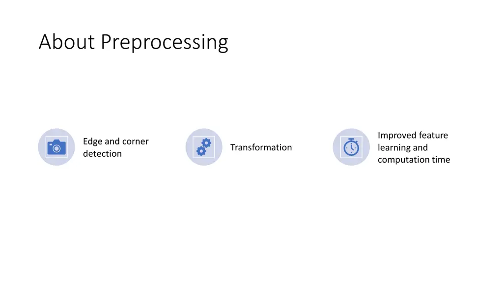 about preprocessing