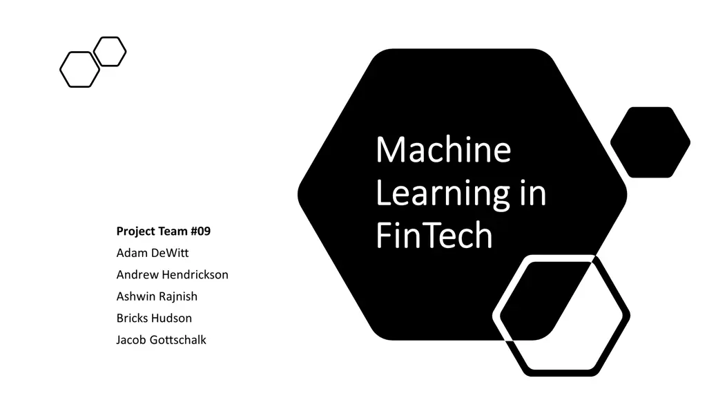 machine machine learning in learning in fintech