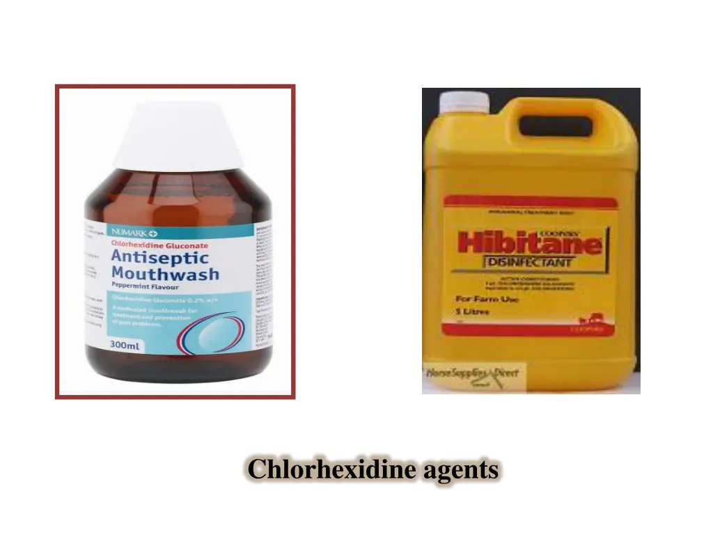 chlorhexidine agents