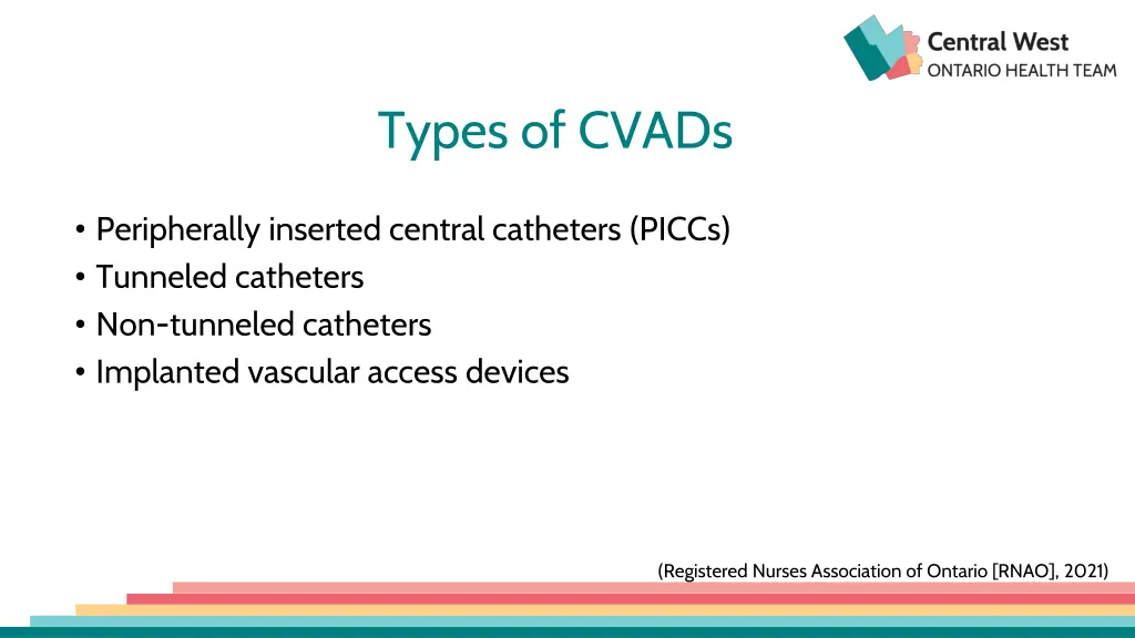 types of cvads