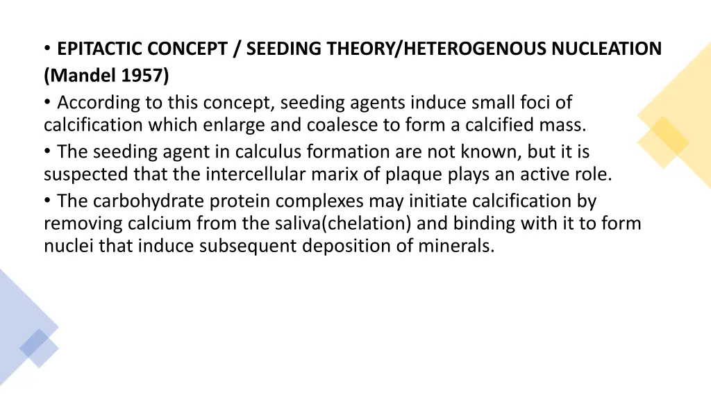 epitactic concept seeding theory heterogenous