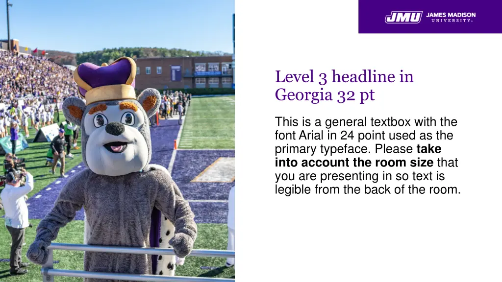 level 3 headline in georgia 32 pt 2