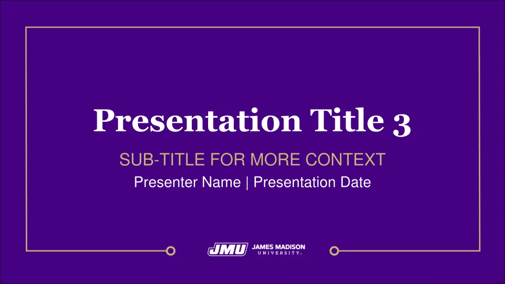 presentation title 3