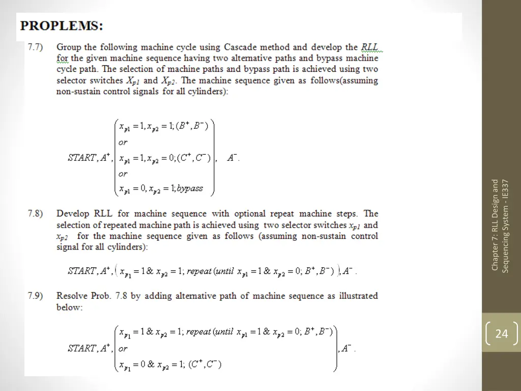 chapter 7 rll design and 2