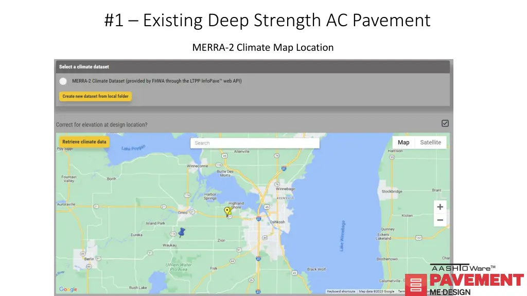 1 existing deep strength ac pavement