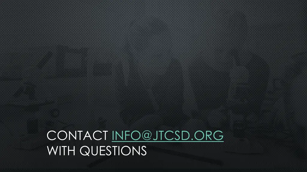 contact info@jtcsd org with questions