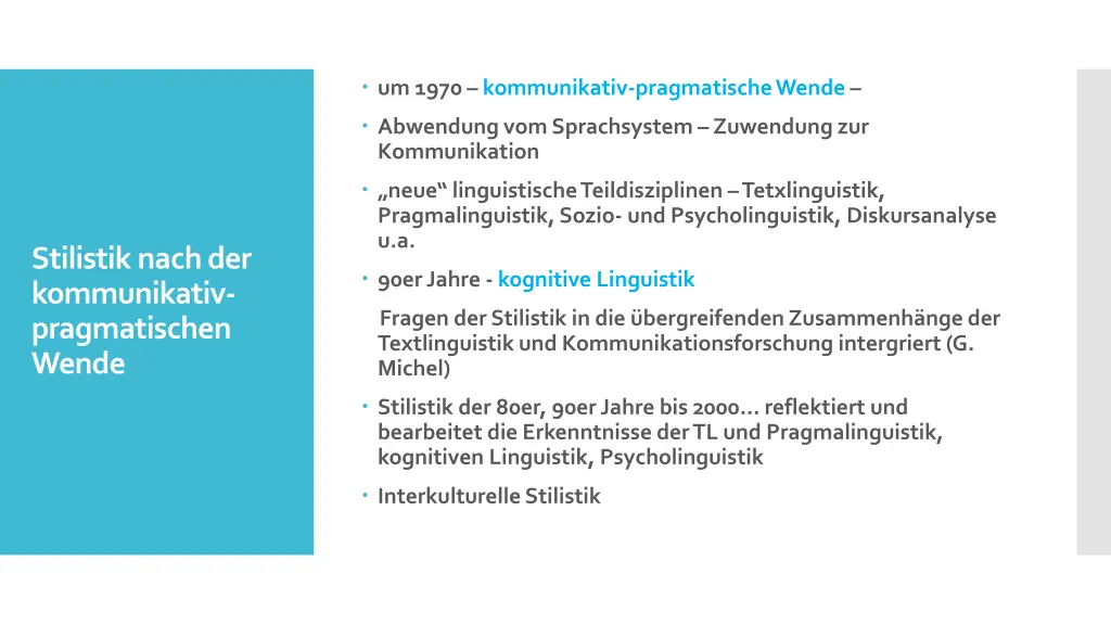 um 1970 kommunikativ pragmatischewende