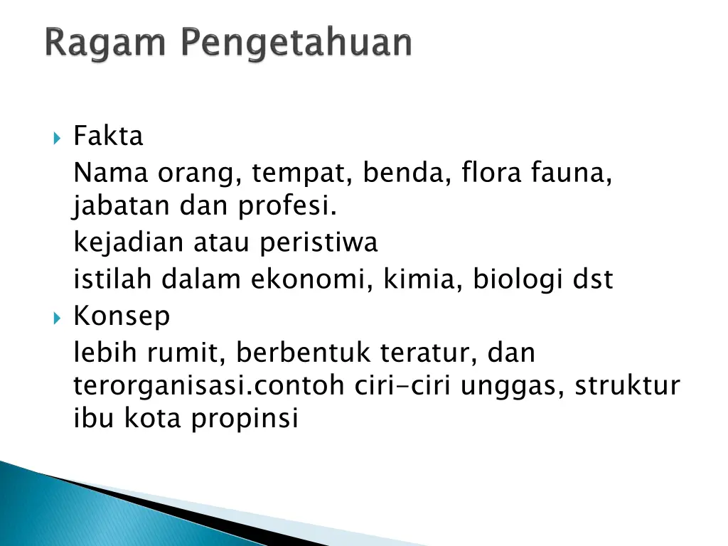 fakta nama orang tempat benda flora fauna jabatan