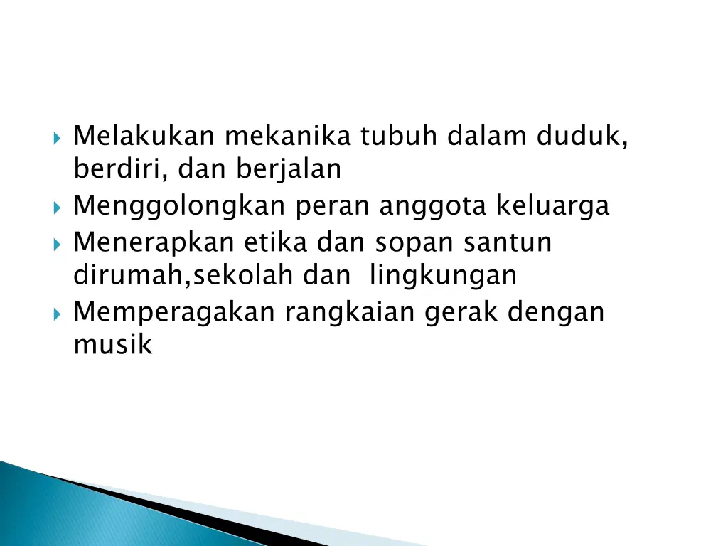 melakukan mekanika tubuh dalam duduk berdiri