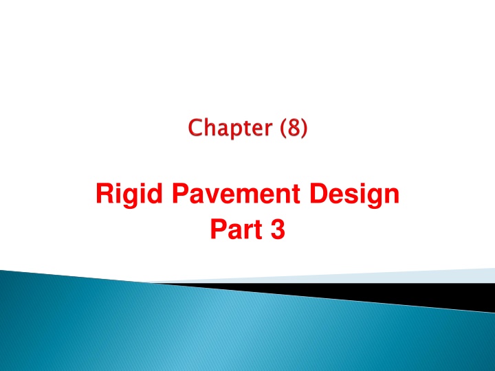 rigid pavement design part 3