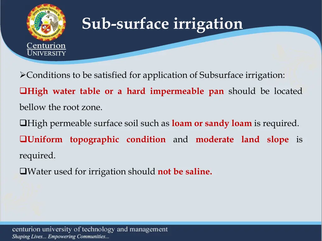 sub surface irrigation 2