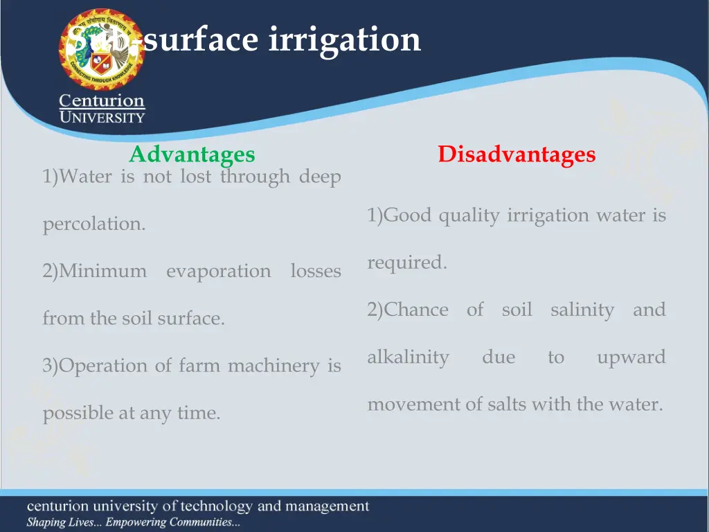 sub surface irrigation 3