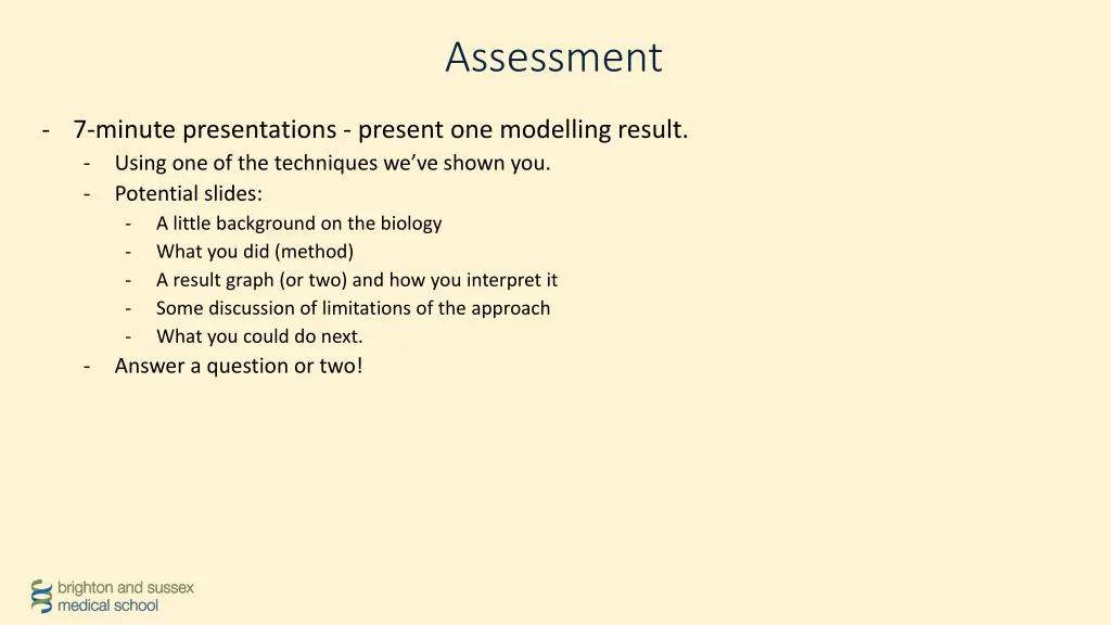 assessment