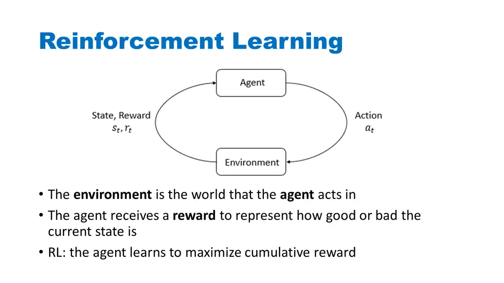 reinforcement learning