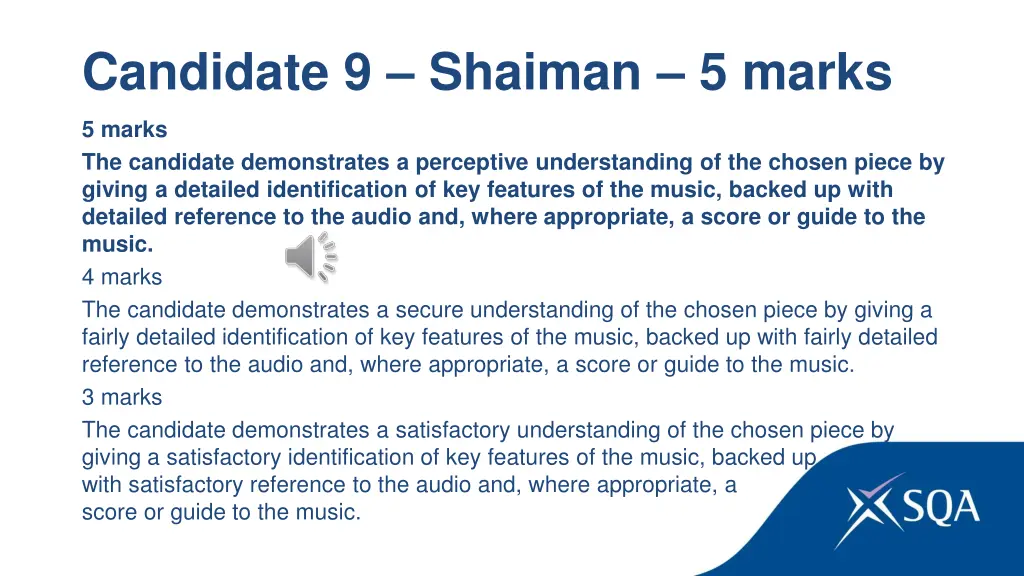 candidate 9 shaiman 5 marks