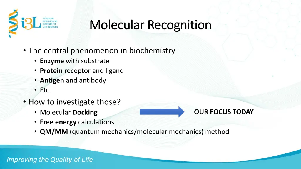 molecular recognition molecular recognition