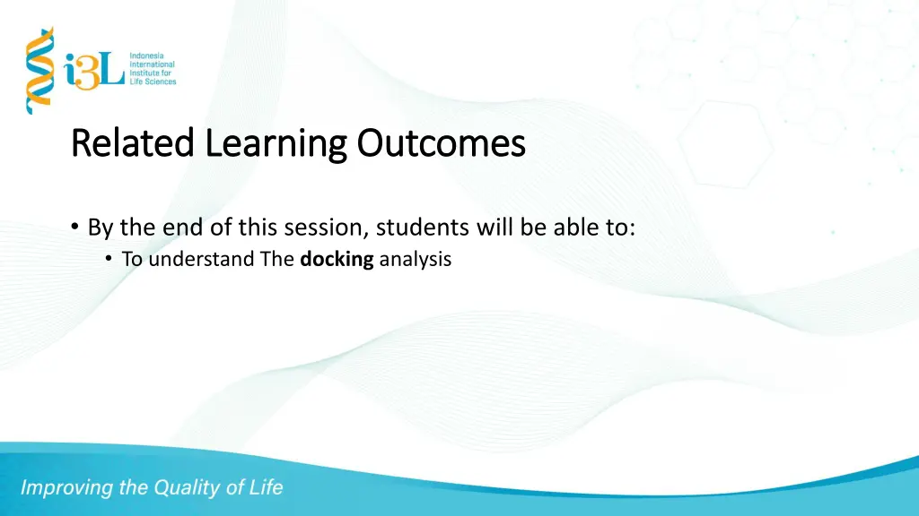 related learning outcomes related learning