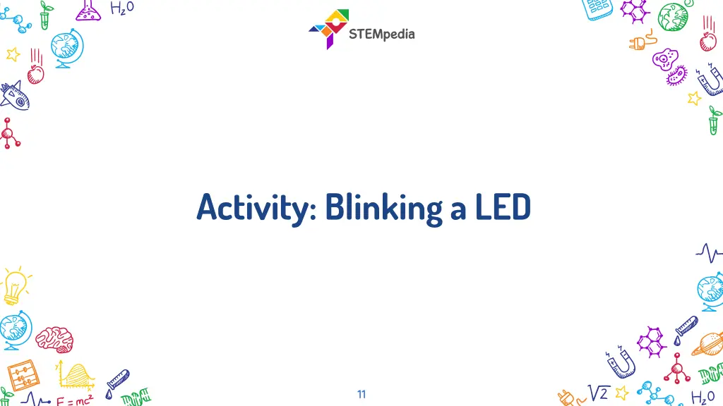 activity blinking a led