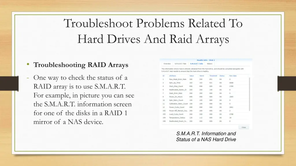 troubleshoot problems related to hard drives 5