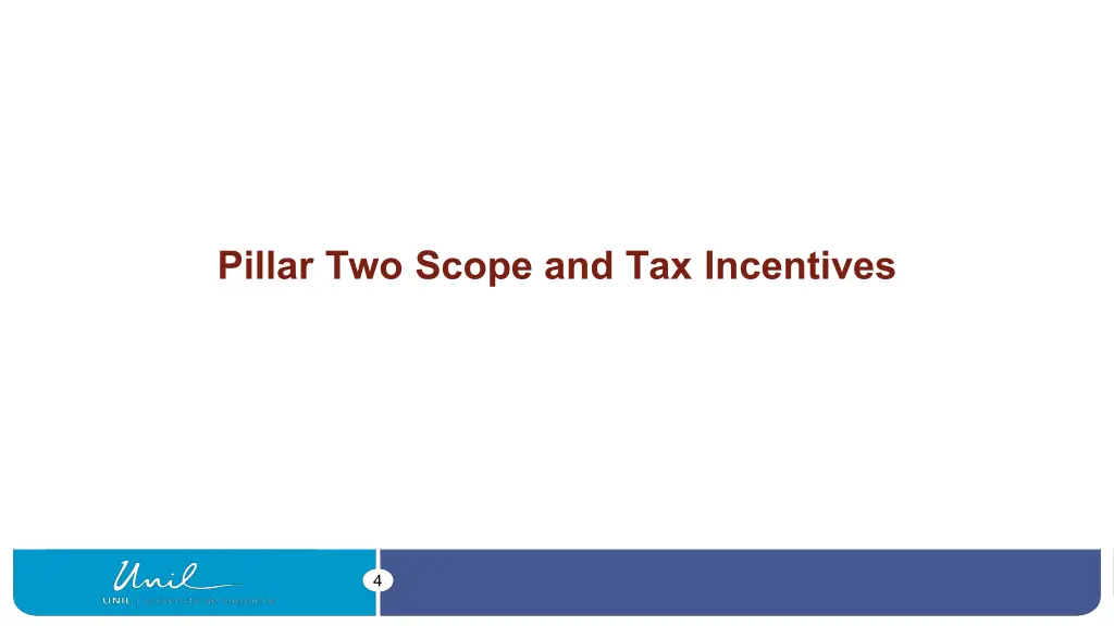 pillar two scope and tax incentives