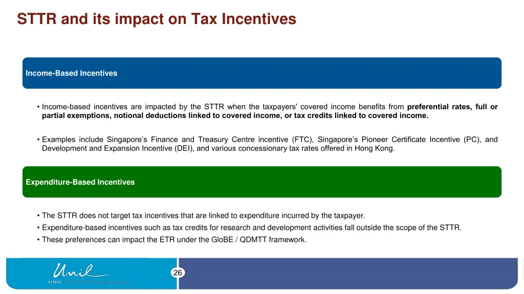 sttr and its impact on tax incentives 1