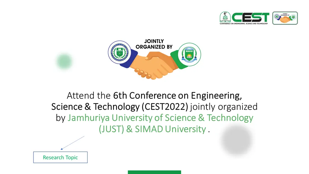 attend the 6th conference on engineering