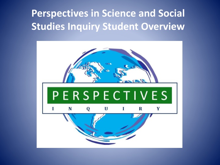 perspectives in science and social studies