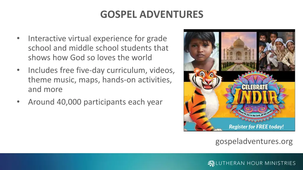 gospel adventures