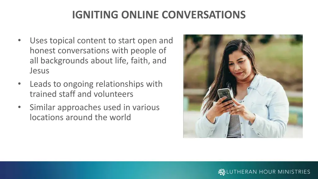 igniting online conversations