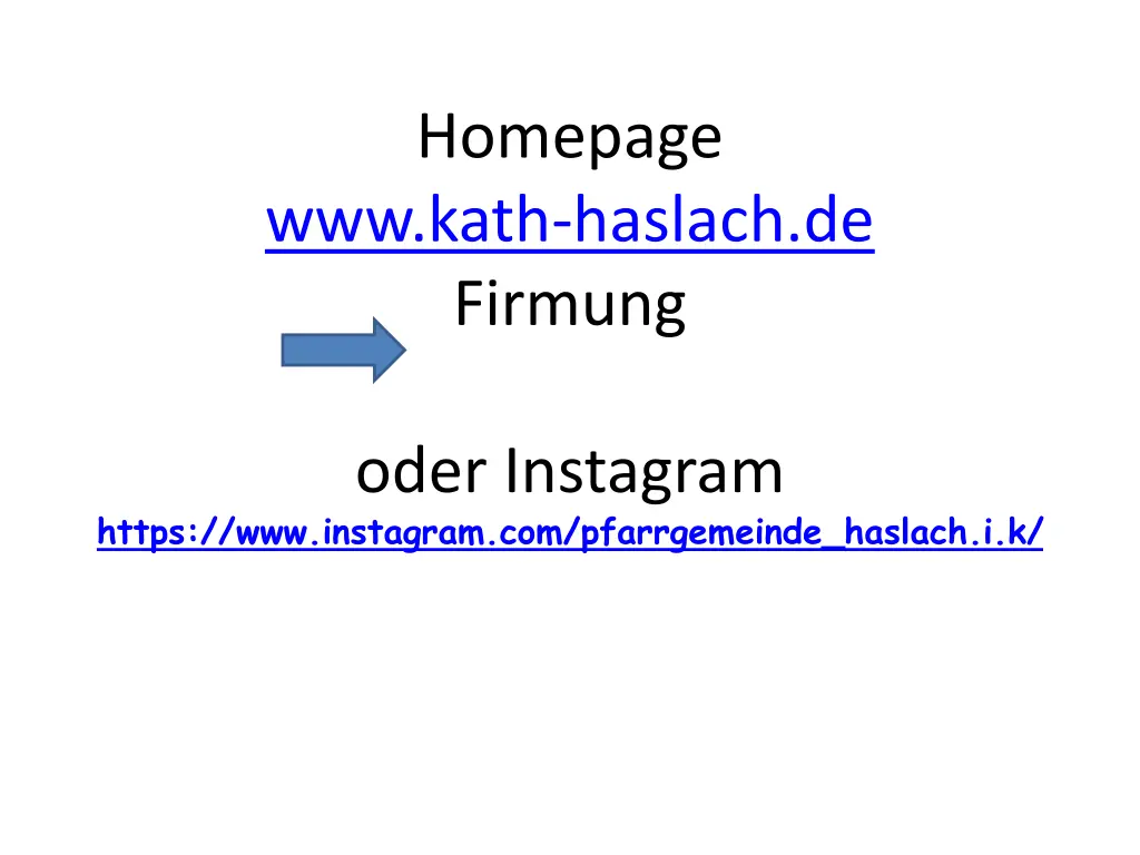 homepage www kath haslach de firmung