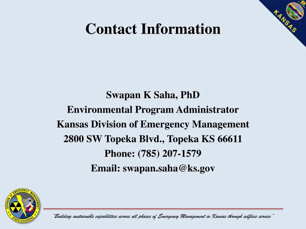 contact information