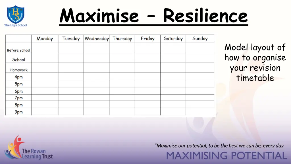 maximise resilience 1