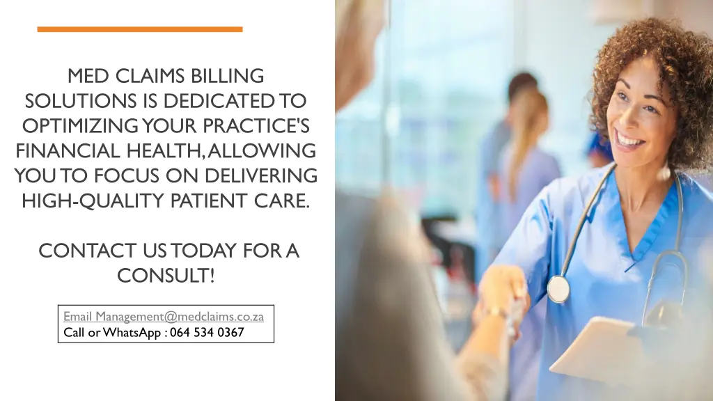 med claims billing solutions is dedicated