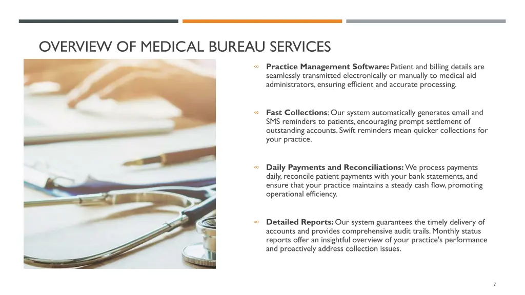 overview of medical bureau services