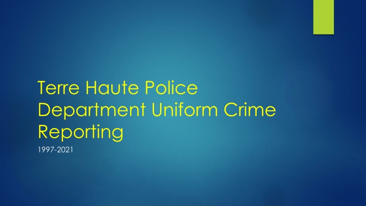 terre haute police department uniform crime