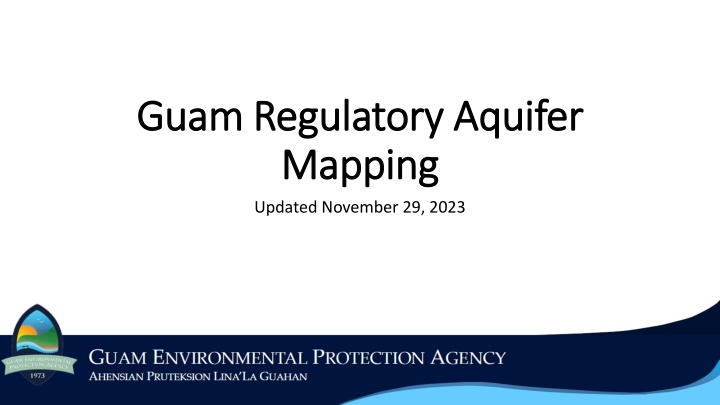 guam regulatory aquifer guam regulatory aquifer