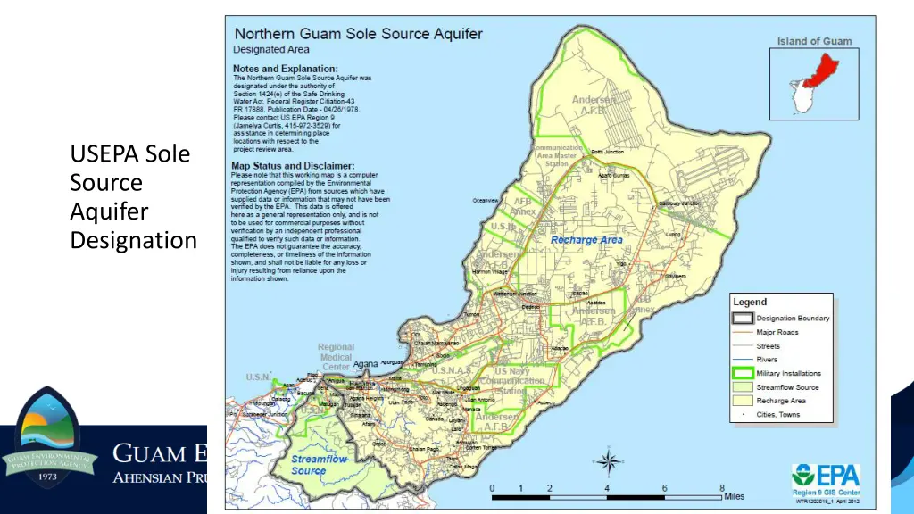 usepa sole source aquifer designation