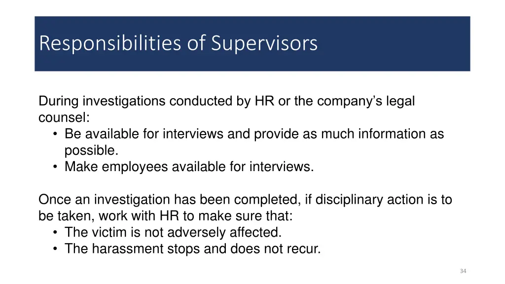 responsibilities of supervisors 2