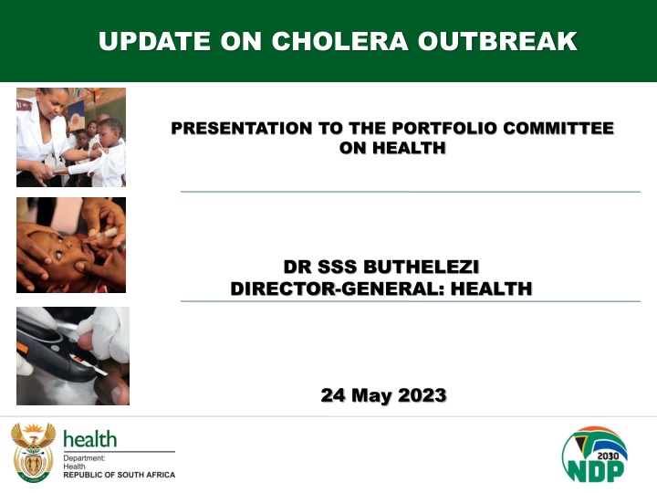 update on cholera outbreak