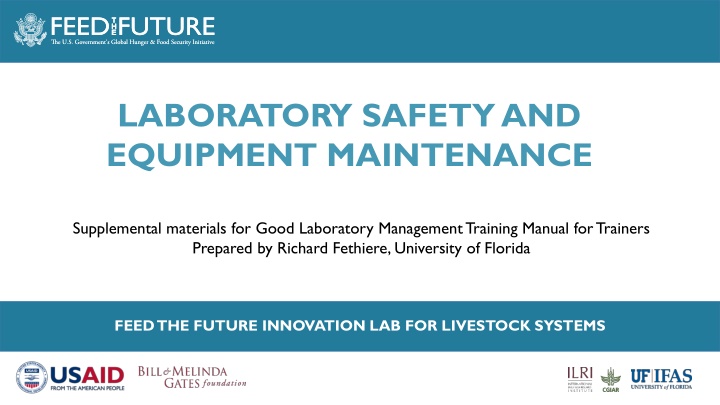 laboratory safety and equipment maintenance