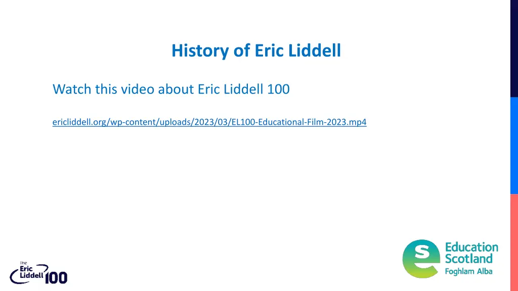 history of eric liddell