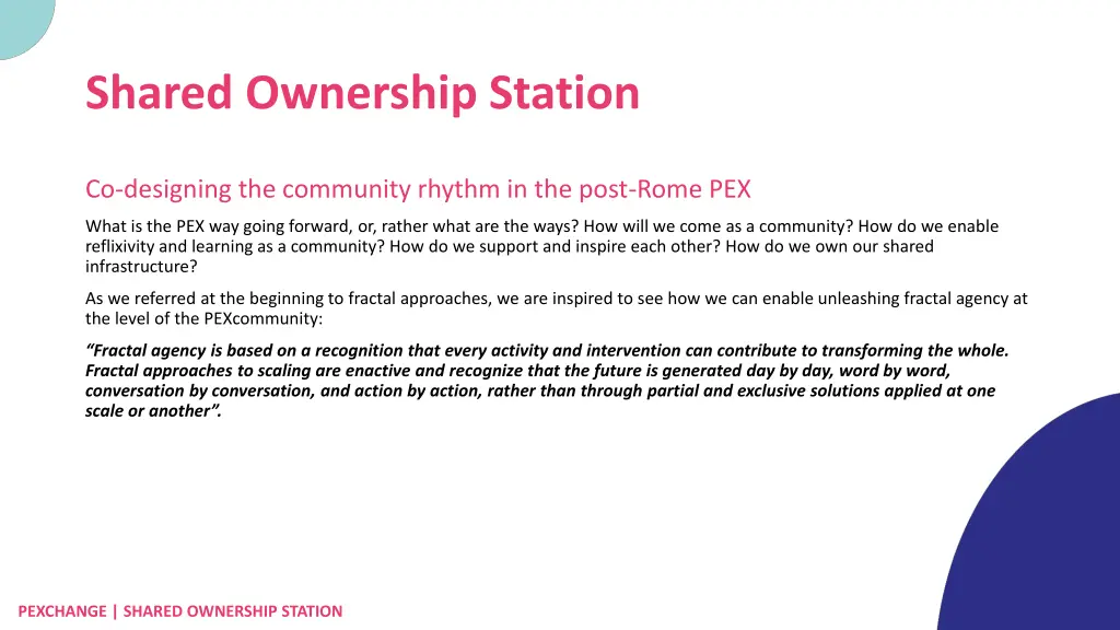 shared ownership station