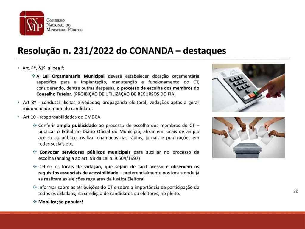 resolu o n 231 2022 do conanda destaques