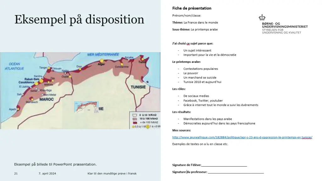 eksempel p disposition